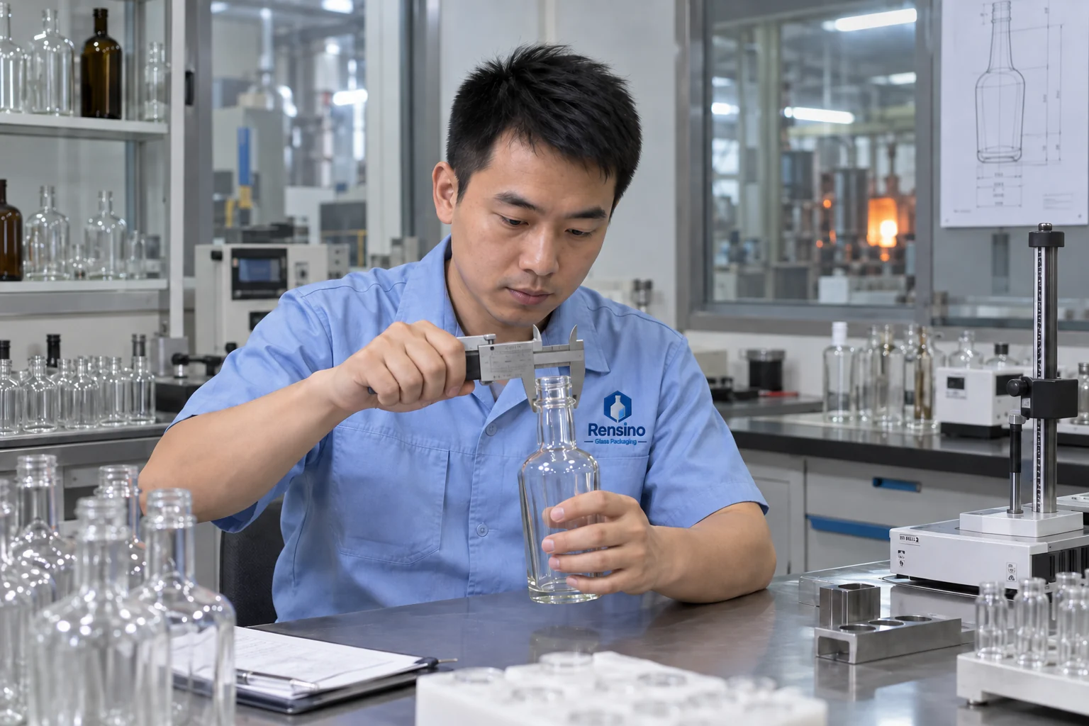Rensino dimensional control — branded factory visualization