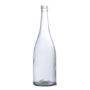 0.75L Burgundy Glass Wine Bottle 750ml Empty Bottle