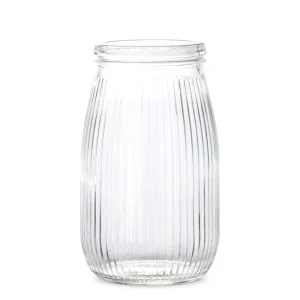 1.5L Glass Cylinder Storage Container for Canned Food