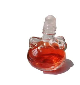 10 ML Colorful Cat-Shaped Mini Glass Empty Refillable Spray Perfume Bottle