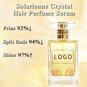 100% Natural Organic Vegan Nourishing Coconut Hair Perfume Essential Oil with Long Lasting Fragrance for Natural Shine Growth