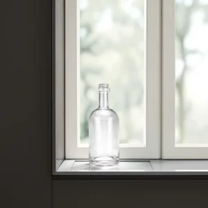 100ML 200ML 375ML 500ML 750ML 1000ML Vodka Bottles Screen Printing Fruit Wine Liquor Glass Bottles