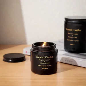 100g Pineapple Grapefruit Scented Candle with Natural Soy Wax OEM/ODM Private Label Bulk