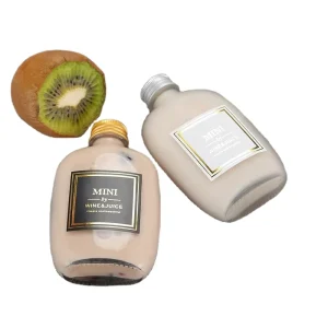 100ml 125ml 250ml 350ml Small Wine Bottle Flat Glass Bottle Whiskey Spirits Bottle