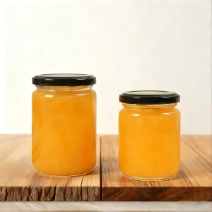 100ml 150ml 200ml Small Round Glass Jam Jars with Lid for Food Storage and Pickles