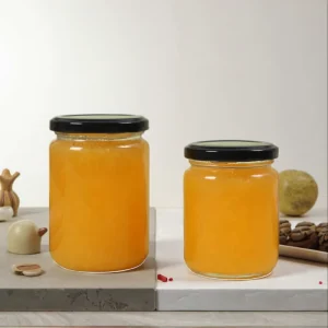 100ml 150ml 200ml Small Round Glass Jam Jars with Lid for Food Storage and Pickles