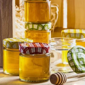 100ml 150ml 250ml 300ml Round Glass Spice Jar with Airtight Lid for Chili, Garlic Sauce, Pickles, and Salad