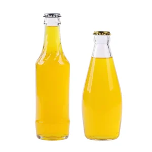 100ml 200ml 250ml 500ml Milk Beverage Juice Glass Bottle with Plastic Cap