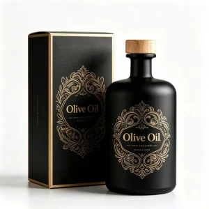 100ml 250ml 375ml 500ml 750ml 1000ml Olive Oil Glass Bottle with Custom Screen-Printed Logo