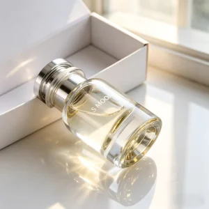 100ml 50ml 30ml Round Transparent Glass Volcano Perfume Bottles
