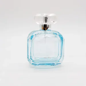 100ml Blue Glass Perfume Spray Bottle
