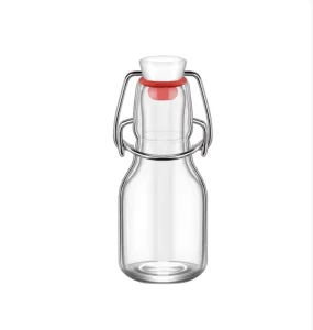 100ml Clap sealed Glass Bottle Food Grade Mini Bottling Small Wine Bottle Oil Pot Enzyme Bottle