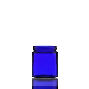 100ml Cobalt Blue Glass Cream Jar