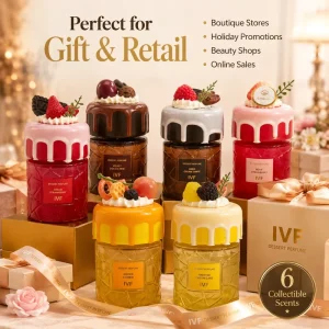100ml Dessert Perfume Collection Sweet Gourmand Fragrance Cake-Shaped Bottle and Body Perfume
