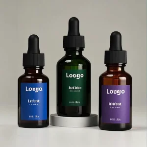 100ml Glass Dropper Bottle with Frosted Finish for Aromatherapy and Essential Oils, 5ml 30ml 50ml Sizes Available