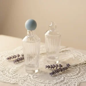 100ml Large-Capacity Glass Perfume Bottle with Lid and Sprayer