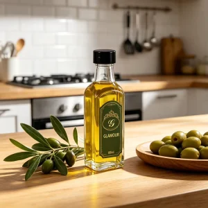 100ml Square Glass Olive Oil Bottle