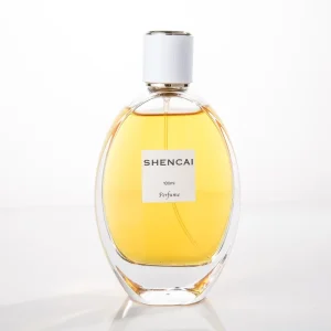 100ml Thick-Bottom Oval Empty Transparent Glass Mist Spray Perfume Bottle