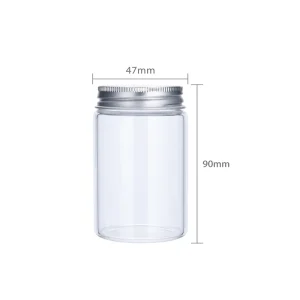 105ml Glass Airtight Storage Canister for Cereal, Tea, and Coffee