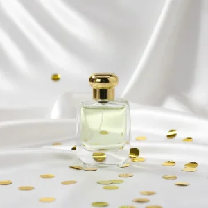10ml 15ml 30ml 35ml 50ml Rechargeable Glass Cork-Sealed Perfume Bottle with 24K Gold 13mm Atomizer