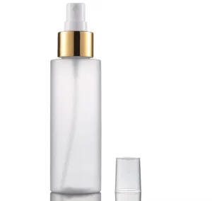 10ml 30ml 100ml 150ml Amber Glass Plastic Gold Cap Spray Bottle