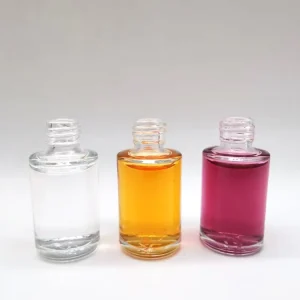 10ml Clear Cylindrical Perfume Glass Bottle Factory Direct with Screw Cap