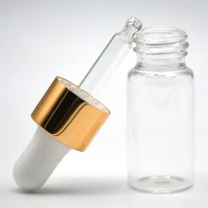 10ml Clear Glass Dropper Bottle for Essential Oil