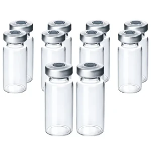 10ml Clear Sealed Pharmaceutical-Grade Neutral Borosilicate Glass Vial