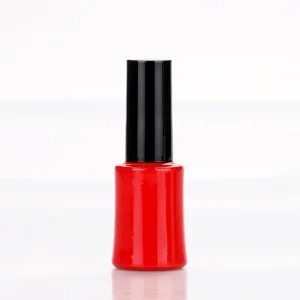 10ml Empty Glass Beauty Choices Colored Nail Uv Gel Polish Container Red Personal Design Glue Bottle