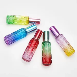 10ml Gradient Glass Perfume Spray Bottle with Fine Mist Sprayer for Essential Oils