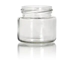 110ml Round Glass Jar