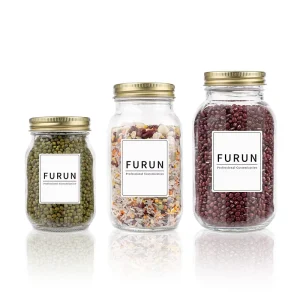 120ml 200ml 250ml 350ml 500ml 750ml 1000ml 1500ml Empty Glass Mason Jar Storage Containers