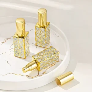 12ml Electroplated Portable Glass Sample Spray Bottle