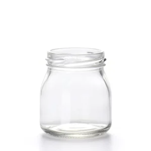 135ml Transparent Glass Round Jam Jar with Lids Food Safe Container for Honey Sauce & Jam