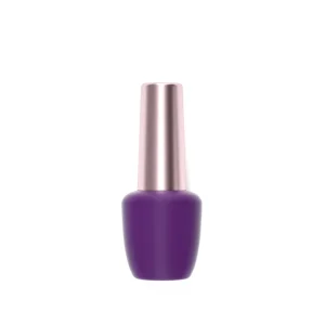 13ml Round Empty Glass Nail Polish Bottle for Base Coat and UV Gel