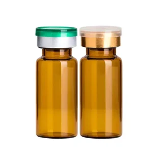 13mm Crimp-Neck Clear Molded Glass Injection Vials, 2ml 3ml 5ml, for Antibiotics