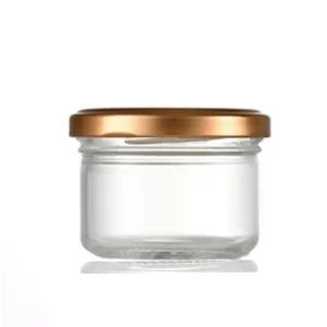 15 ml 30 ml 50 ml 75 ml 100 ml 150 ml Food Glass Jars for Caviar and Jam
