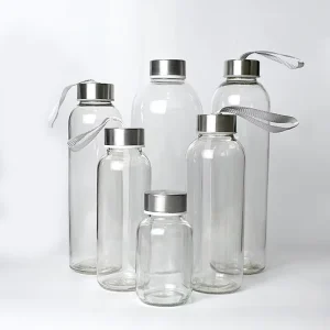 150 250 300 350 420 500 750 1000ml Glass Beverage Juice Bottle Milk Soda Liquid Holding Glass Bottle