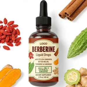 1500mg Berberine Plant Extract Liquid Supplement Dropper