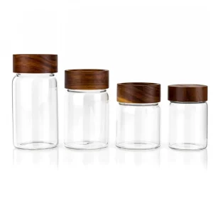 1500ml Glass Storage Container for Commercial Food Storage with Lid