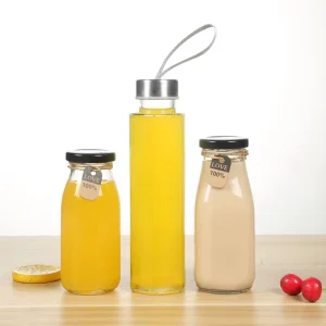150ml 200ml 250ml 280ml 300ml 350ml 400ml 420ml 500ml Glass Bottle for Water Juice Milk and Wine