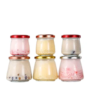 150ml 200ml 280ml 380ml Glass Food Storage Canning Jars for Bird’s Nest