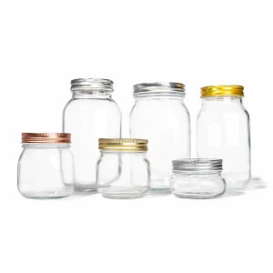 150ml 250ml 300ml Drinking Food Storage Mason Glass Jar with Canning Lid