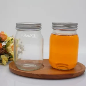 150ml + 500ml Glass Storage Mason Cans Are on Sale Recyclable Metal LIDS sealed and Composite Rings