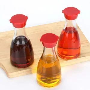 150ml 5oz Japanese Superior Kikkoman Style Soy Sauce Glass Bottle with Customized Screen Printing