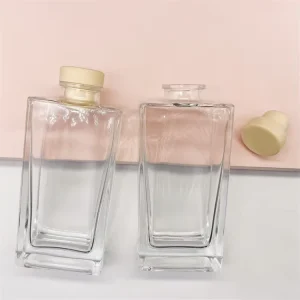 150ml Amber Glass Milk Beverage Whisky Bottle with Cork Cap