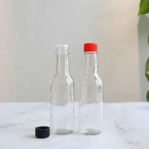 150ml Glass Bottle with Plastic Cap for Tomato Sauce