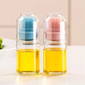 150ml Oil Dispenser Bottle with Silicone Brush for BBQ and Cooking