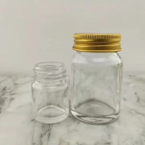 15ml 30ml 50ml Mini Glass Bottle and Jar