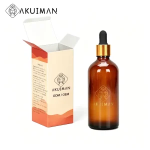 15ml 30ml 60ml 120ml Amber Cosmetic Essential Oil Face Serum Glass Dropper Bottles with Dropper